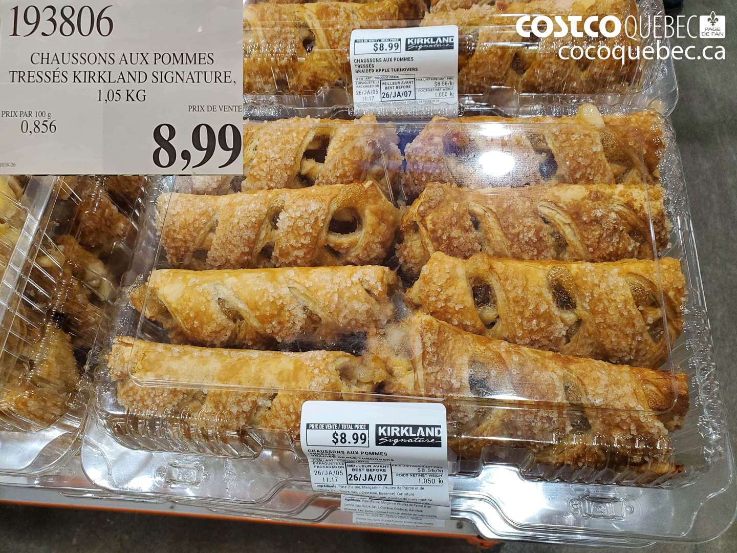 193806 CHAUSSONS TRESSES AUX POMMES  $8.99