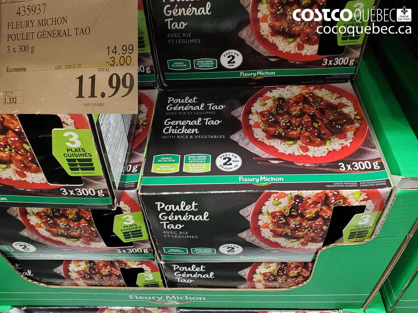 435937 FLEURY MICHON POULET GÉNÉRAL TAO ($3.00 INSTANT SAVINGS EXPIRES ON 2026-01-25) $11.99