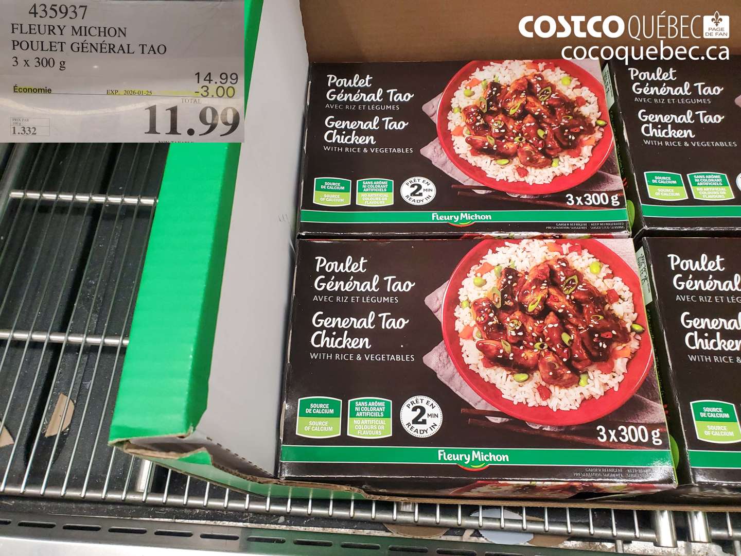 435937 FLEURY MICHON POULET GENERAL TAO 3 x 300 ($3.00 INSTANT SAVINGS EXPIRES ON 2026-01-25) $11.99