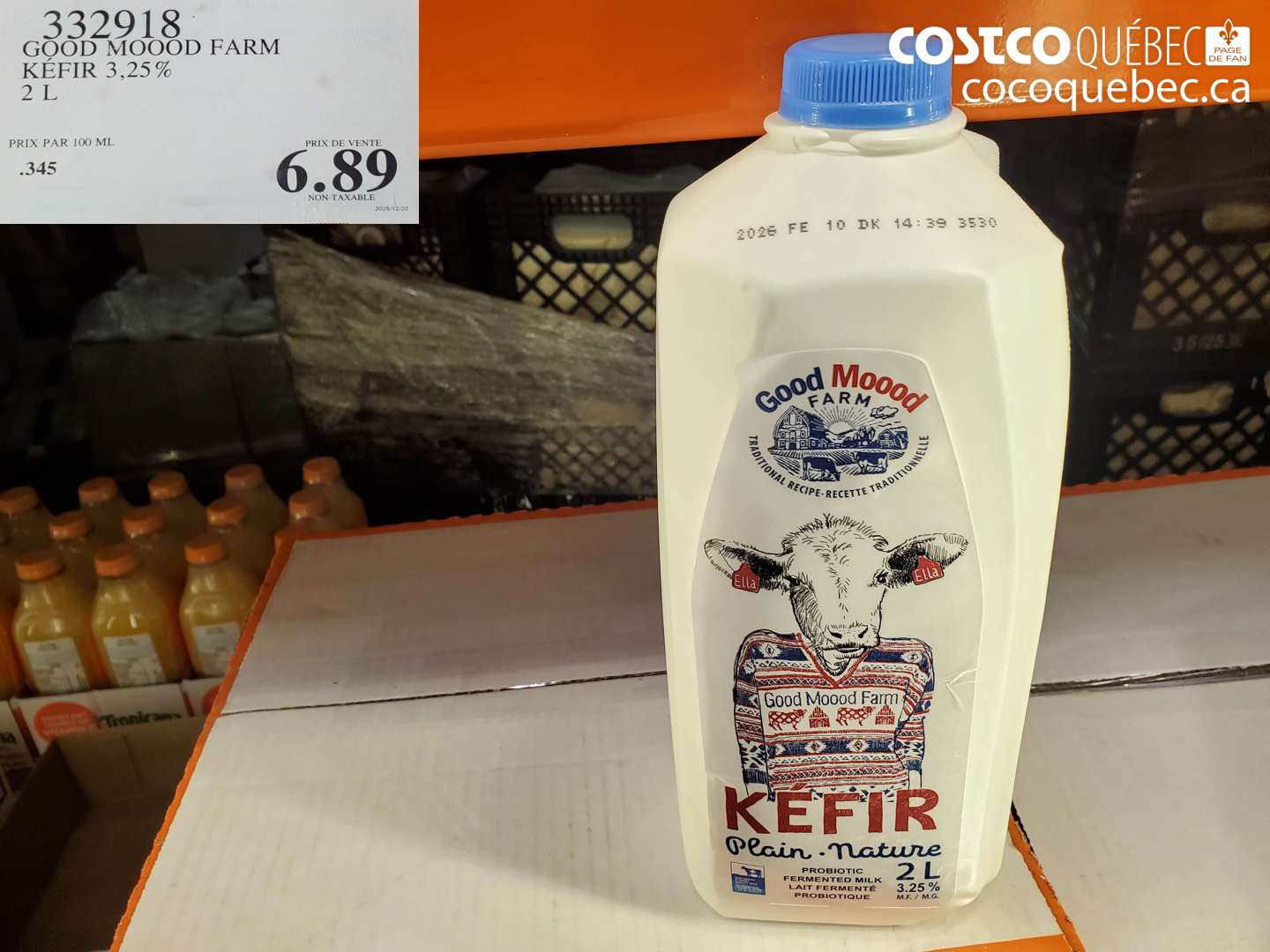 332918 GOOD MOOD FARM KEFIR 3,25% 2 L $6.89
