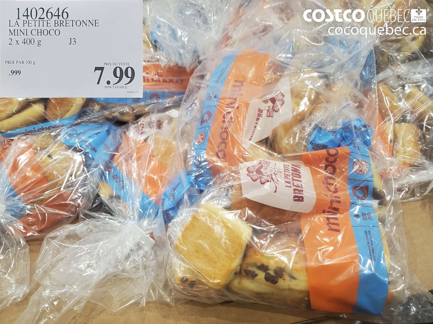 1402646 LA PETITE BRETONNE MINI CHOCO $7.99