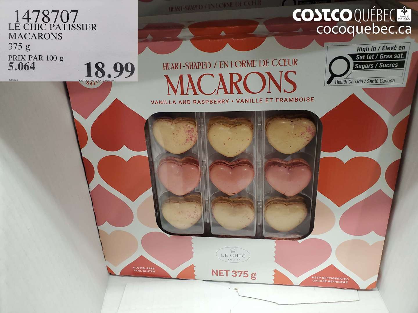 1478707 LE CHIC PATISSIER MACARONS 375 g $18.99