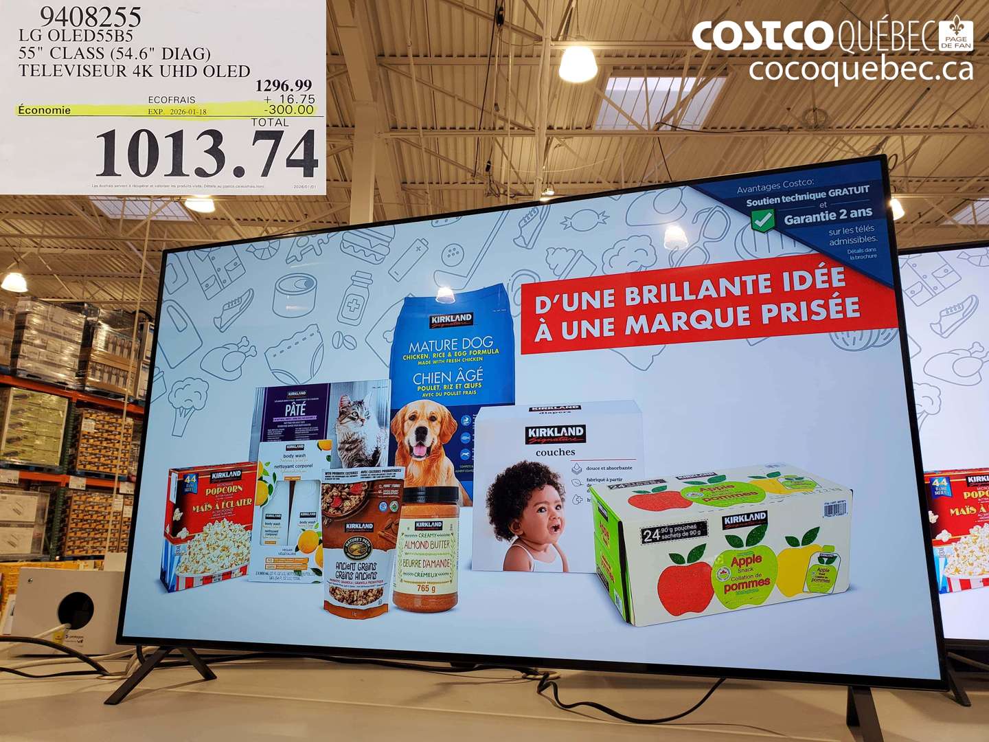 9408255 LG OLED55B5 55