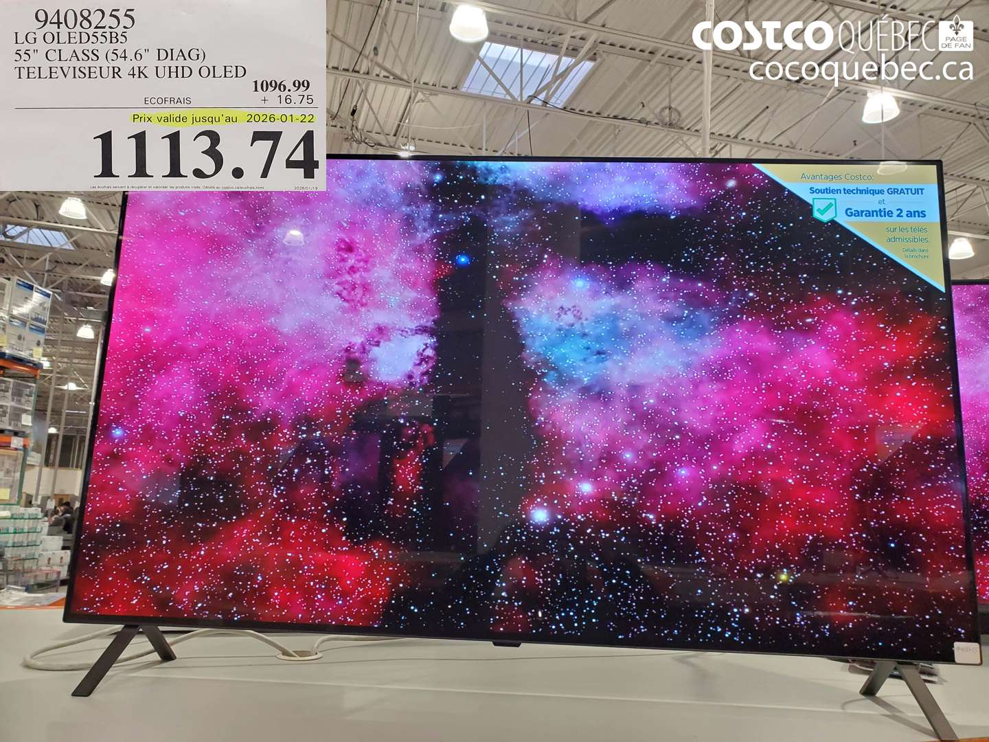 9408255 LG OLED55B5 55