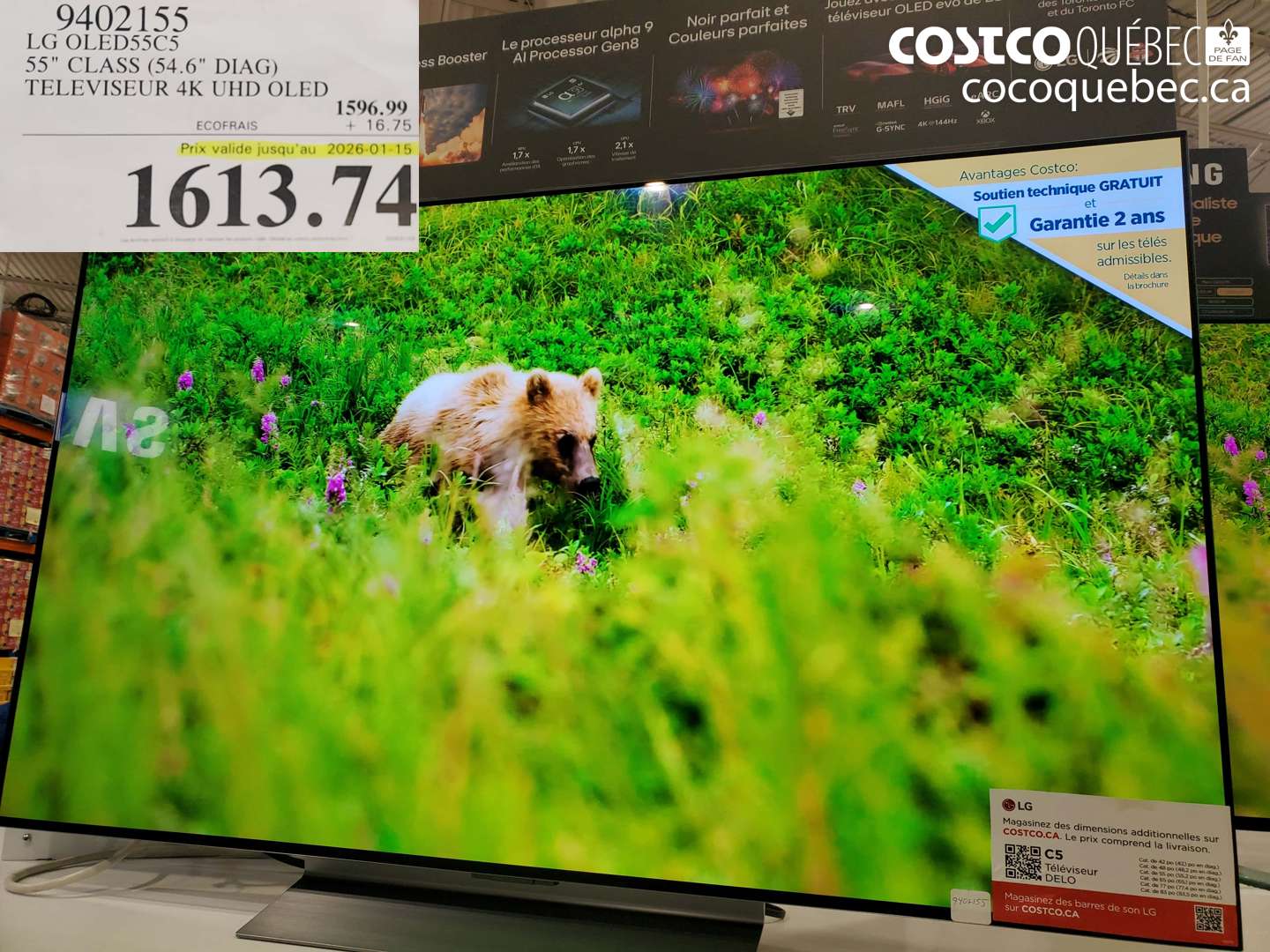 9402155 LG OLED55C5 55\