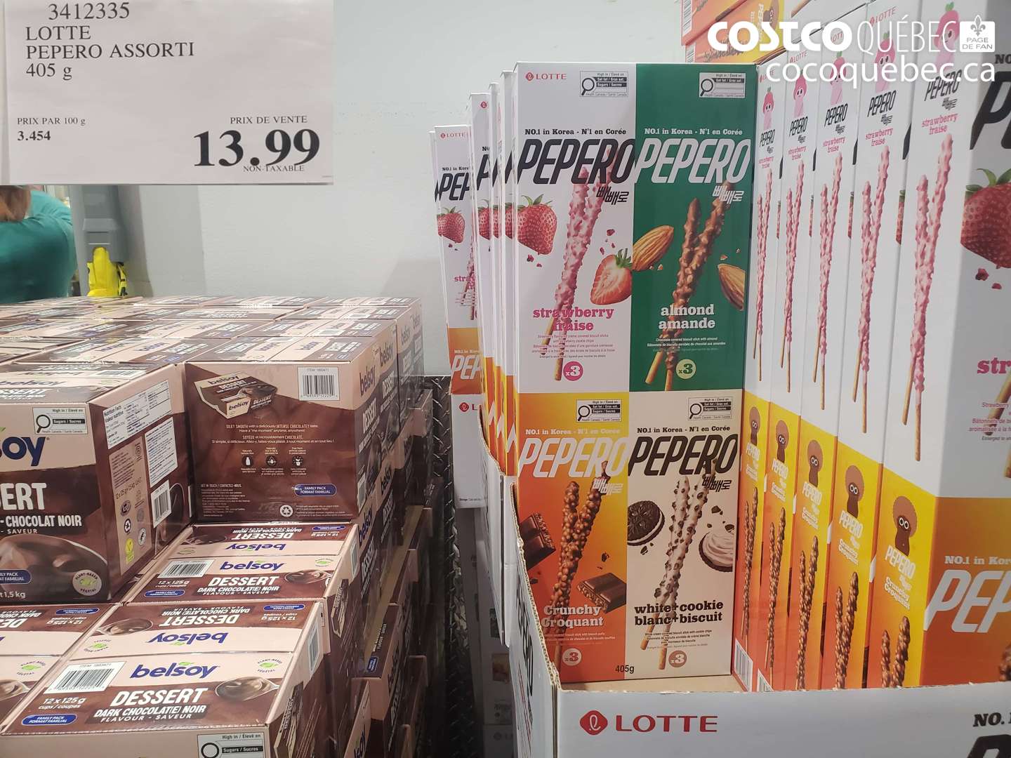 3412335 LOTTE PEPERO ASSORTI 405 g $13.99
