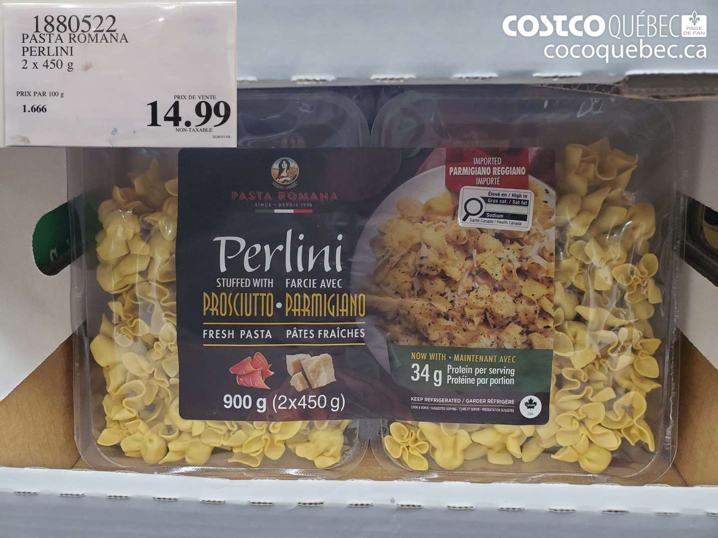 1880522 PASTA ROMANA PERLINI $14.99