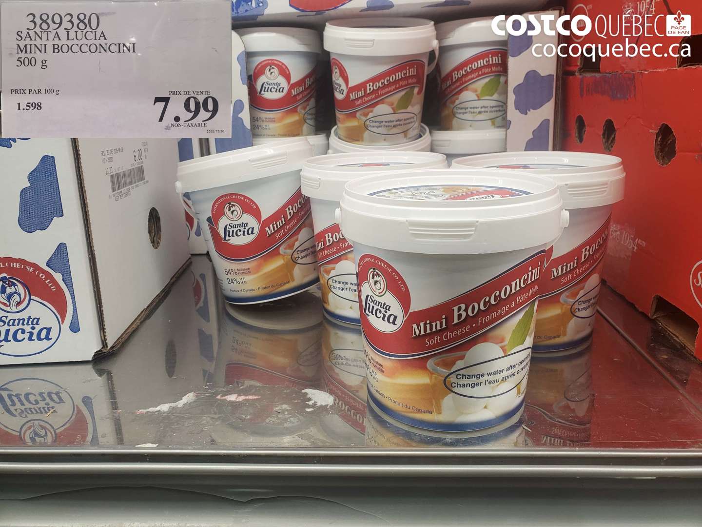 389380 SANTA LUCIA MINI BOCCONCINI 500 g $7.99