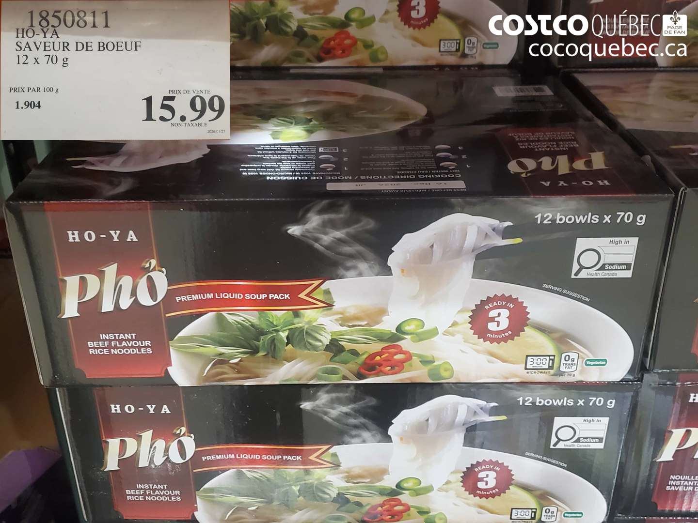 1850811 SAVEUR DE BOEUF $15.99