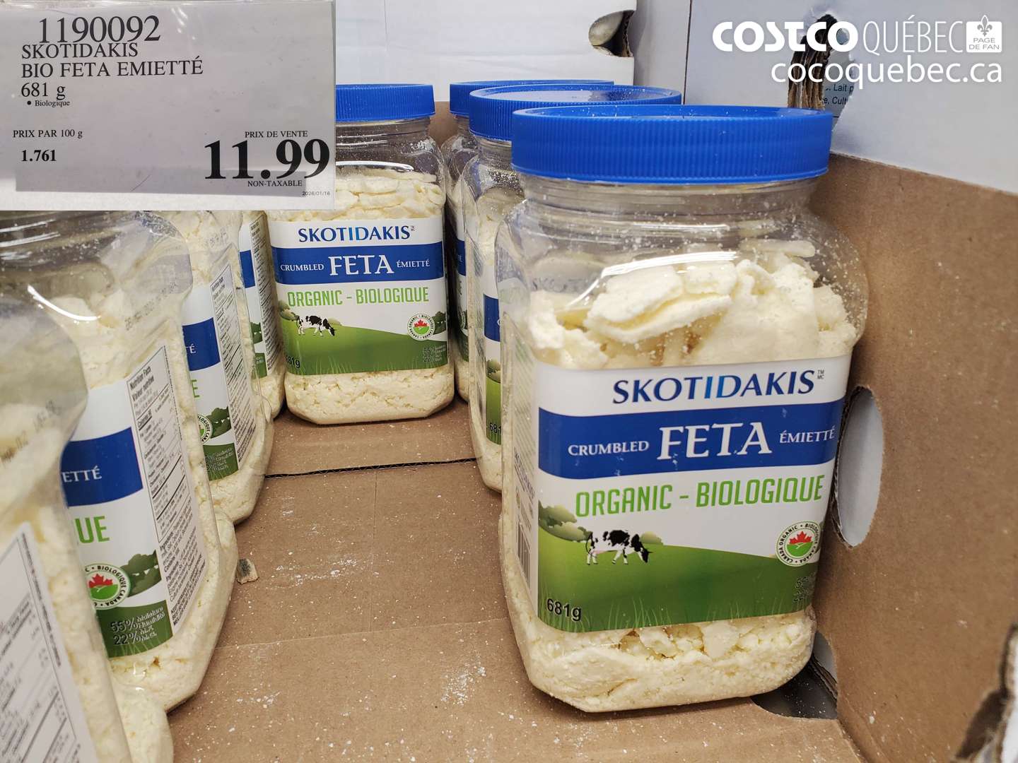 1190092 SKOTIDAKIS BIO FETA EMIETÉ $11.99
