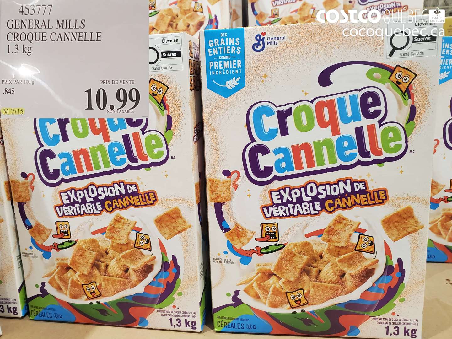 453777 GENERAL MILLS CROQUE CANNELLE 1.3 kg $10.99