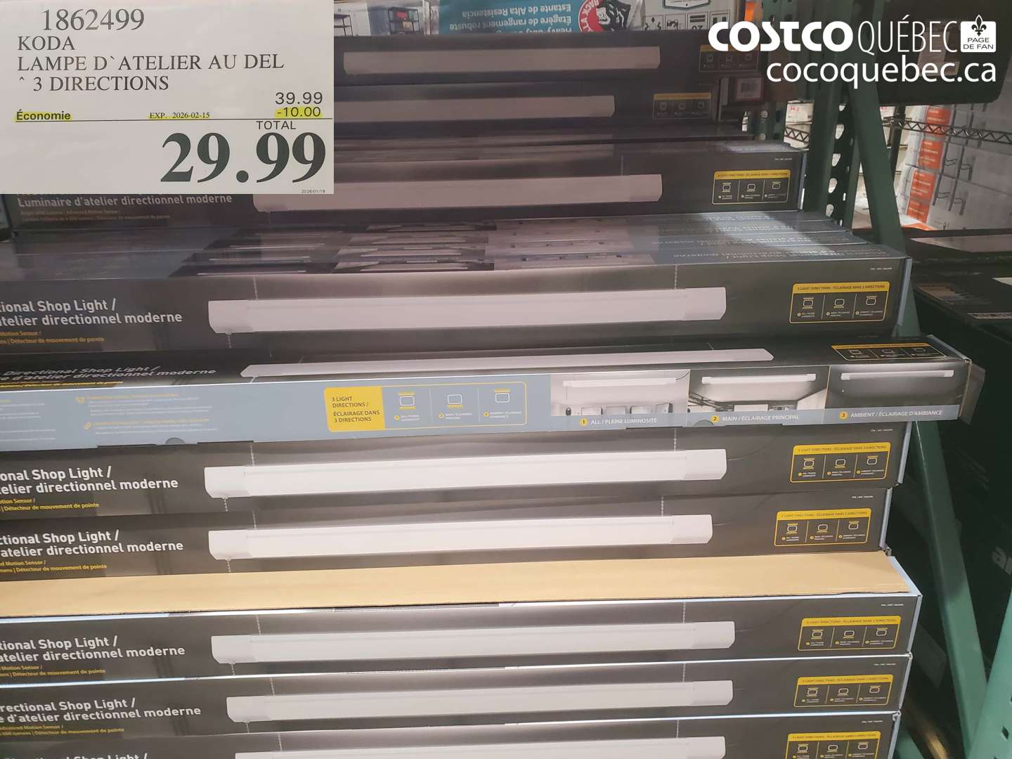 1862499 KODA LAMPE D` ATELIER AU DEL 3 DIRECTIONS ($10.00 INSTANT SAVINGS EXPIRES ON 2026-02-15) $29.99