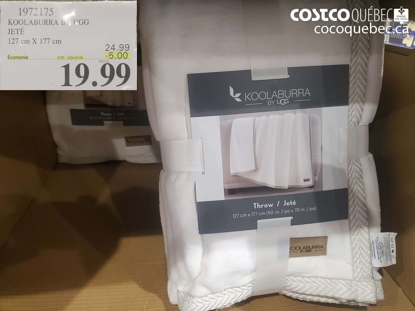 1972175 KOOLABURRA BY UGG JETÉ ($5.00 INSTANT SAVINGS EXPIRES ON 2026-03-08) $19.99