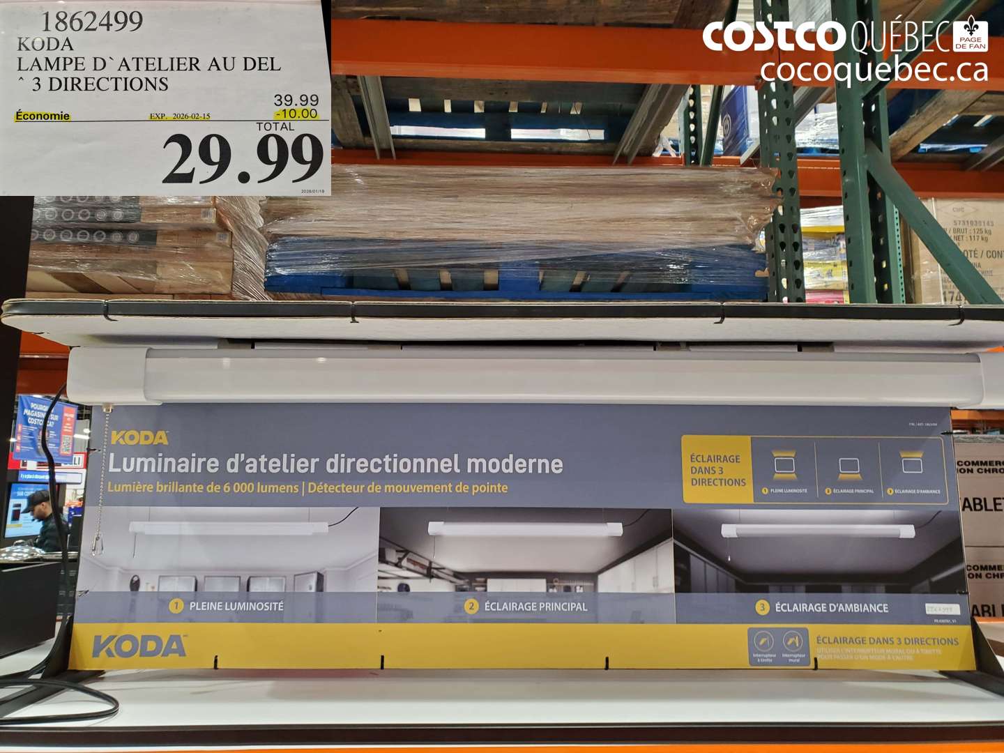 1862499 LAMPE D` ATELIER AU DEL 3 DIRECTIONS ($10.00 INSTANT SAVINGS EXPIRES ON 2026-02-15) $29.99