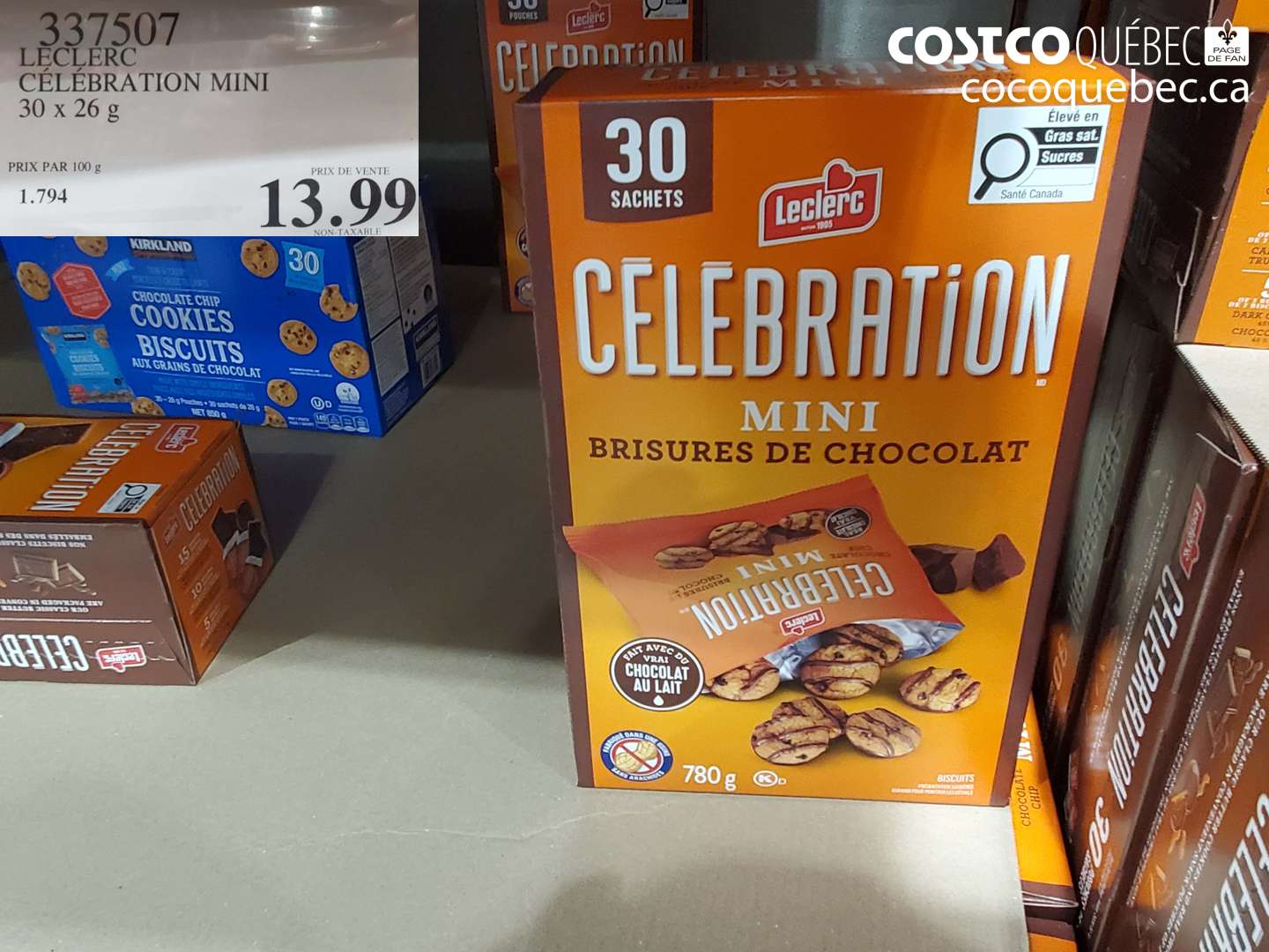 337507 LECLERC CELEBRATION MINI $13.99