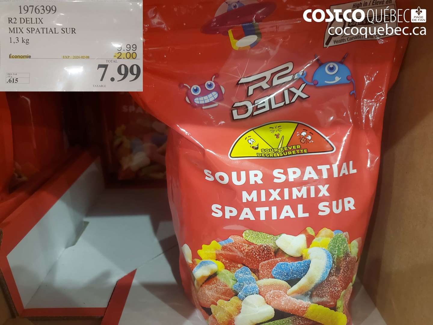 1976399 R2 DELIX MIX SPATIAL SUR 1,3 kg ($2.00 INSTANT SAVINGS EXPIRES ON 2026-02-08) $7.99
