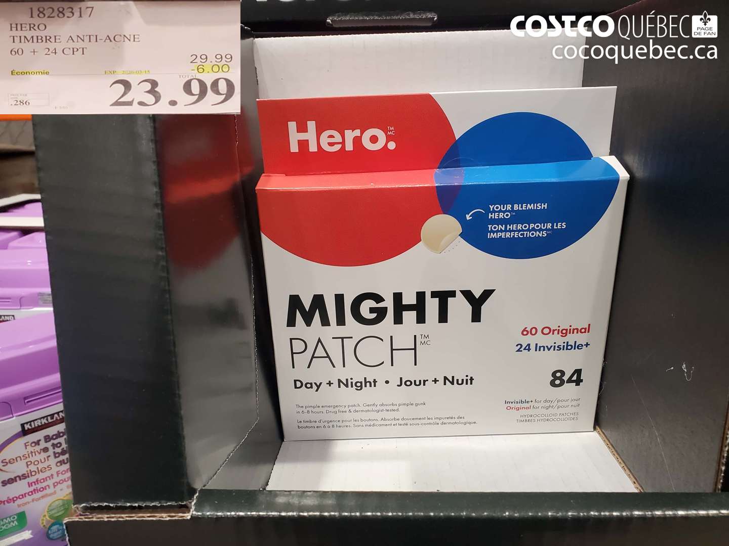 1828317 TIMBRE ANTI-ACNE ($6.00 INSTANT SAVINGS EXPIRES ON 2026-03-15) $23.99