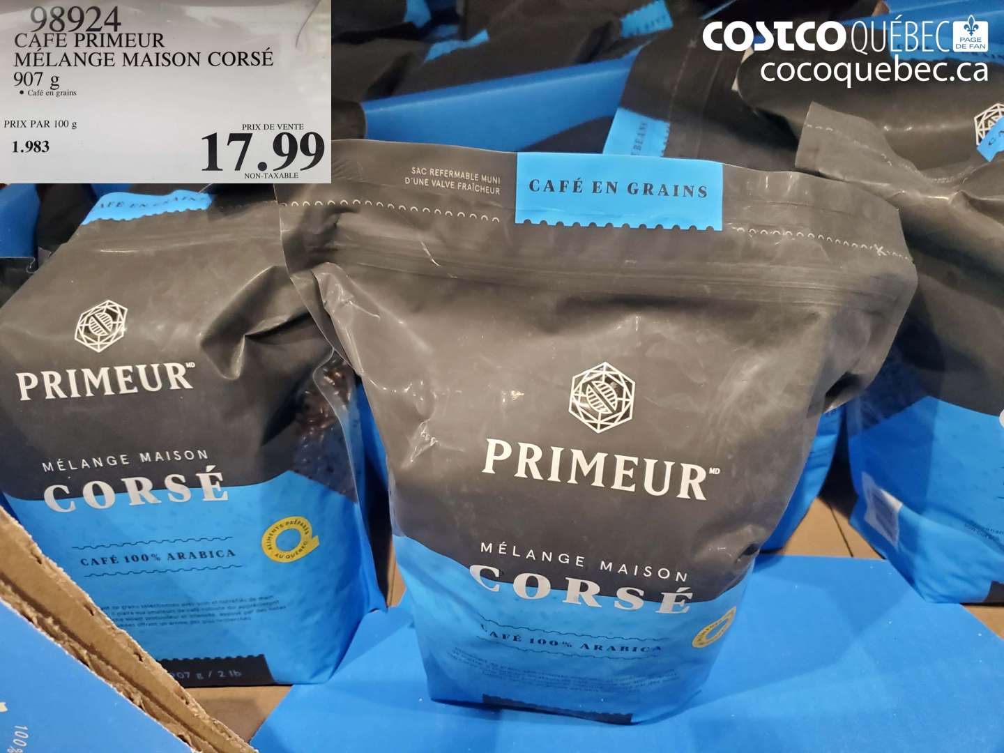 98924 CAFE PRIMEUR MÉLANGE MAISON CORSÉ $17.99