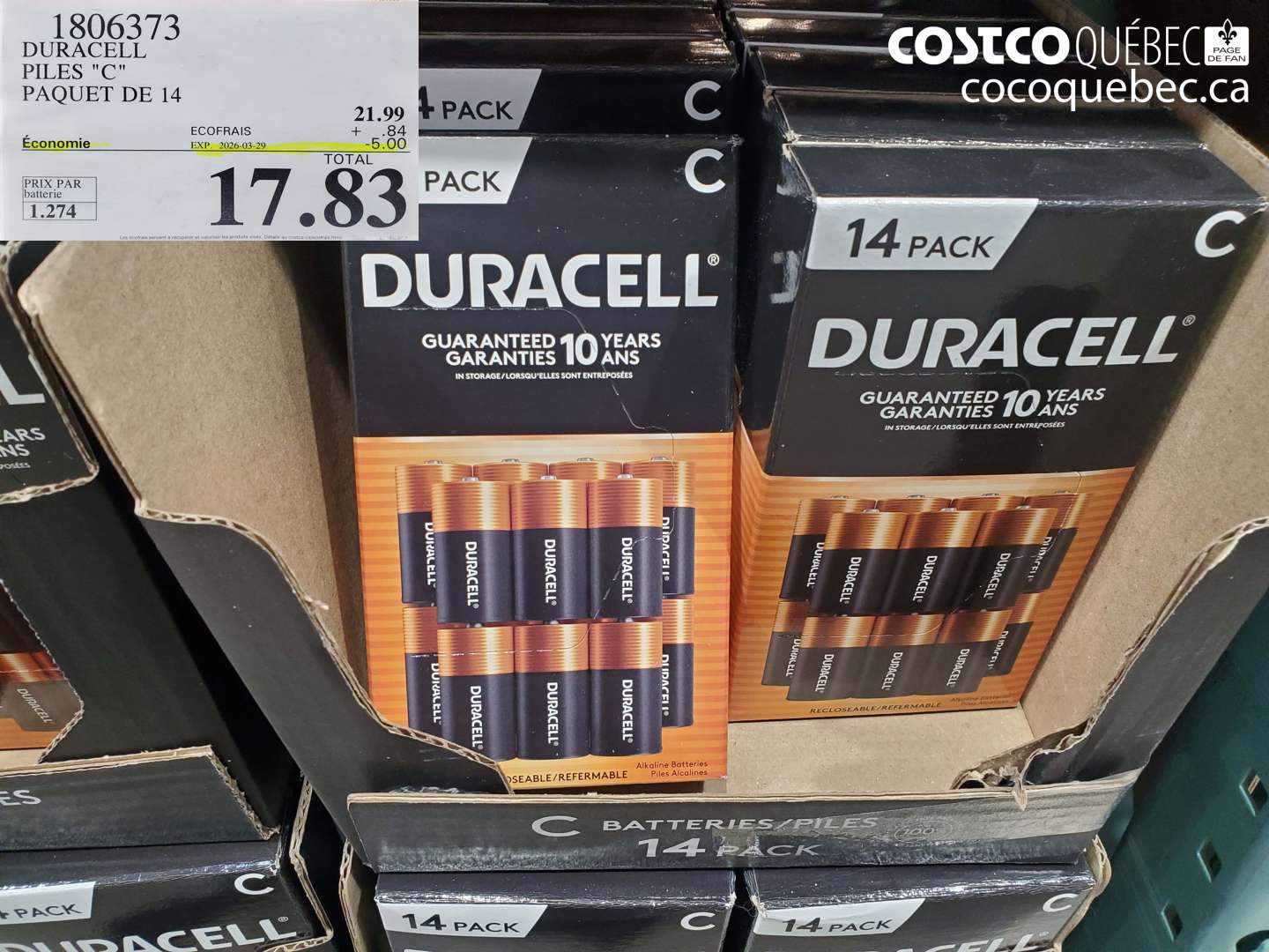 1806373 DURACELL PILES