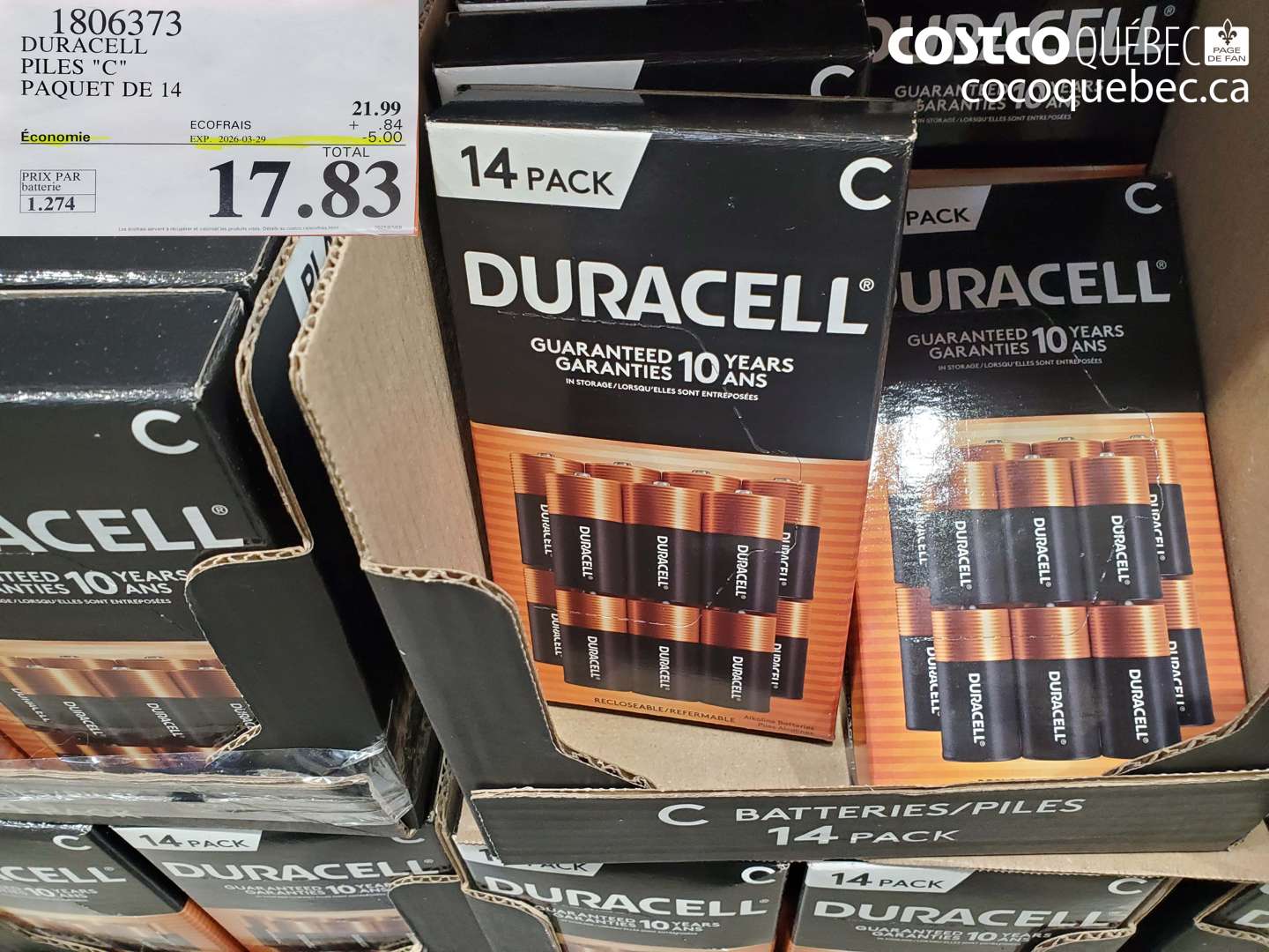 1806373 DURACELL PILES 