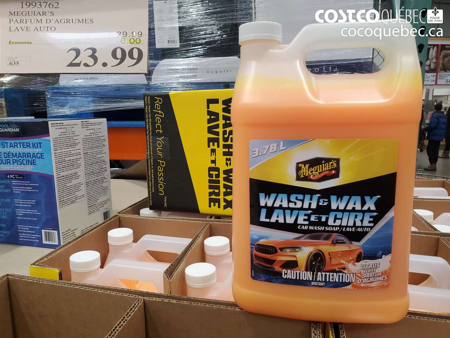 1993762 MEGUIAR'S PARFUM D'AGRUMES LAVE AUTO ($6.00 INSTANT SAVINGS EXPIRES ON 2026-04-12) $23.99