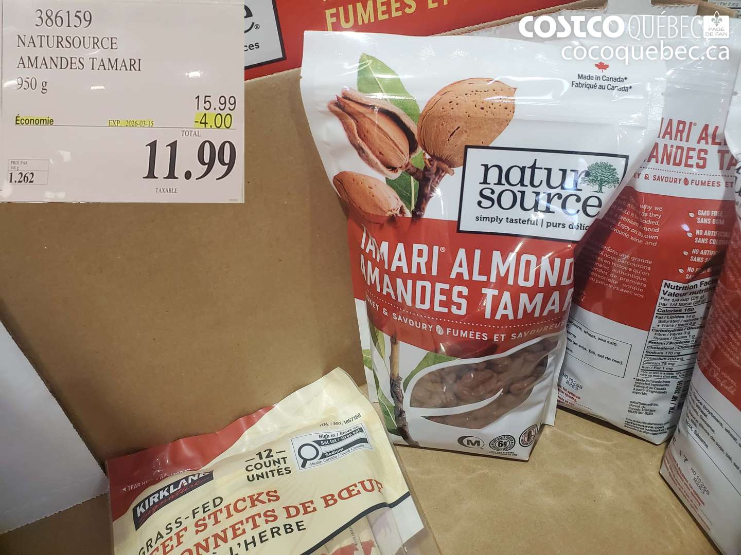 386159 NATURSOURCE AMANDES TAMARI ($4.00 INSTANT SAVINGS EXPIRES ON 2026-03-15) $11.99