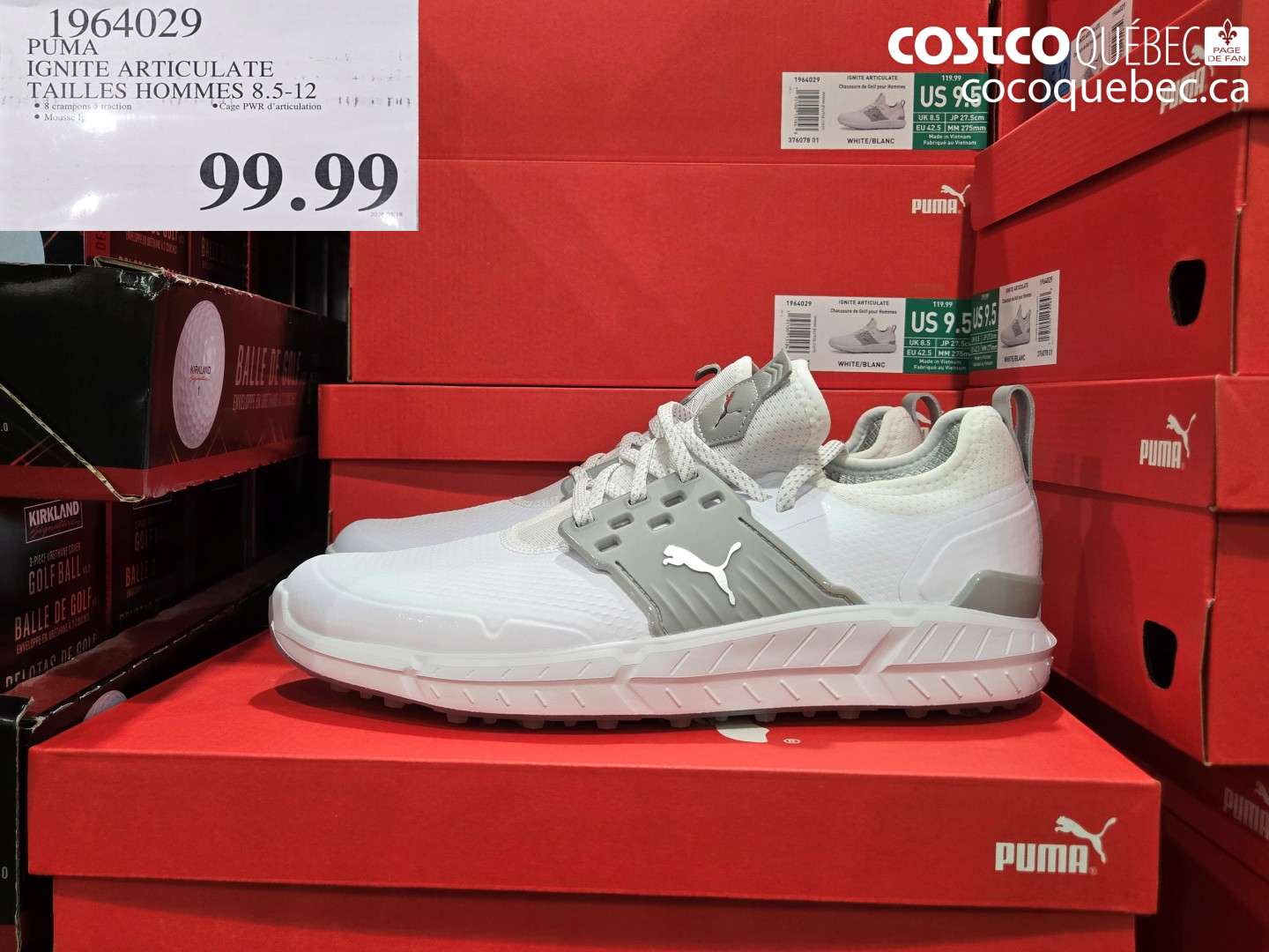 1964029 PUMA IGNITE ARTICULATE TAILLES HOMMES 8.5-12 $99.99