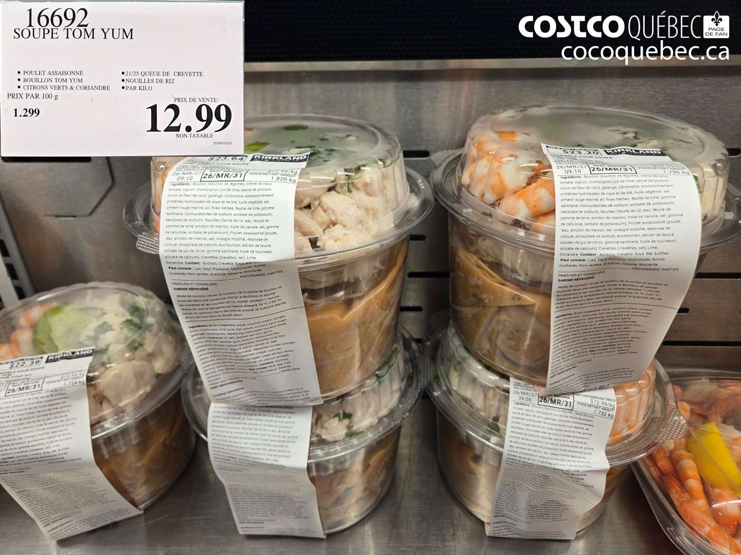 16692 SOUPE TOM YUM $12.99