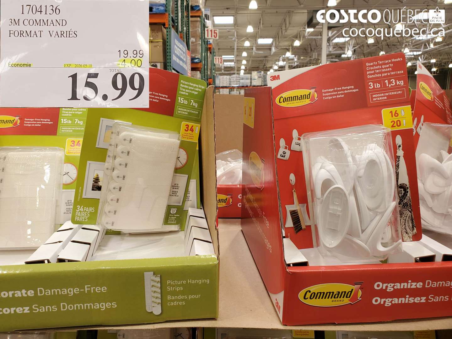 1704136 3M COMMAND FORMAT VARIES ($4.00 INSTANT SAVINGS EXPIRES ON 2026-05-10) $15.99