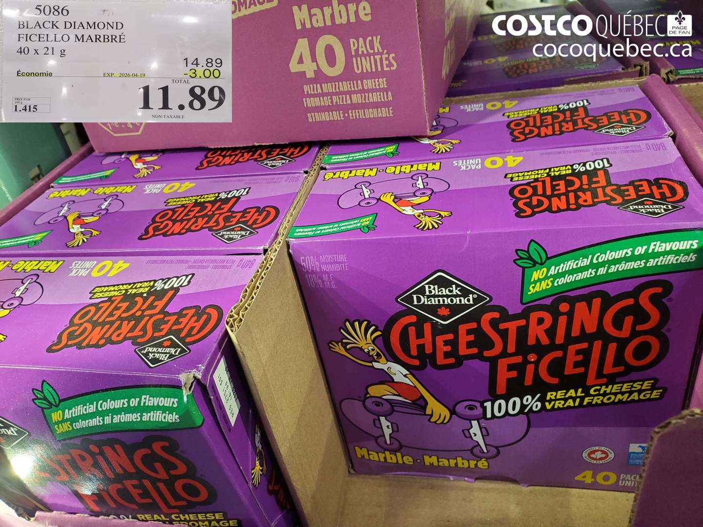 5086 BLACK DIAMOND FICELLO MARBRÉ 40 X 21 G ($3.00 INSTANT SAVINGS EXPIRES ON 2026-04-19) $11.89