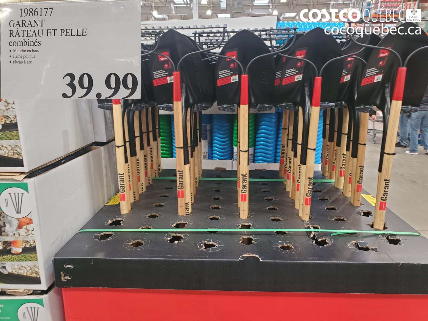 1986177 GARANT RÂTEAU ET PELLE COMBINÉS $39.99