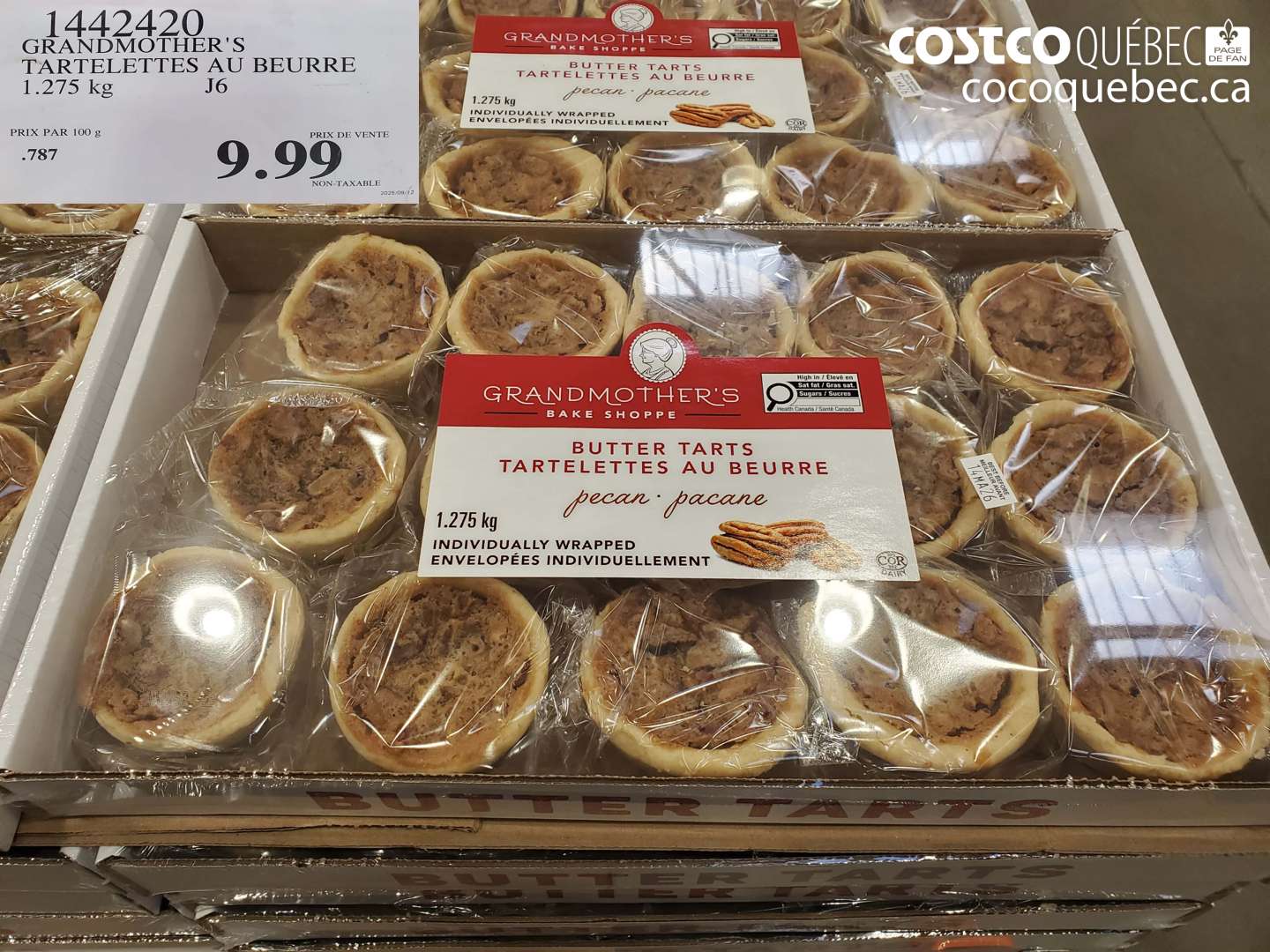 1442420 GRANDMOTHER'S TARTELETTES AU BEURRE $9.99