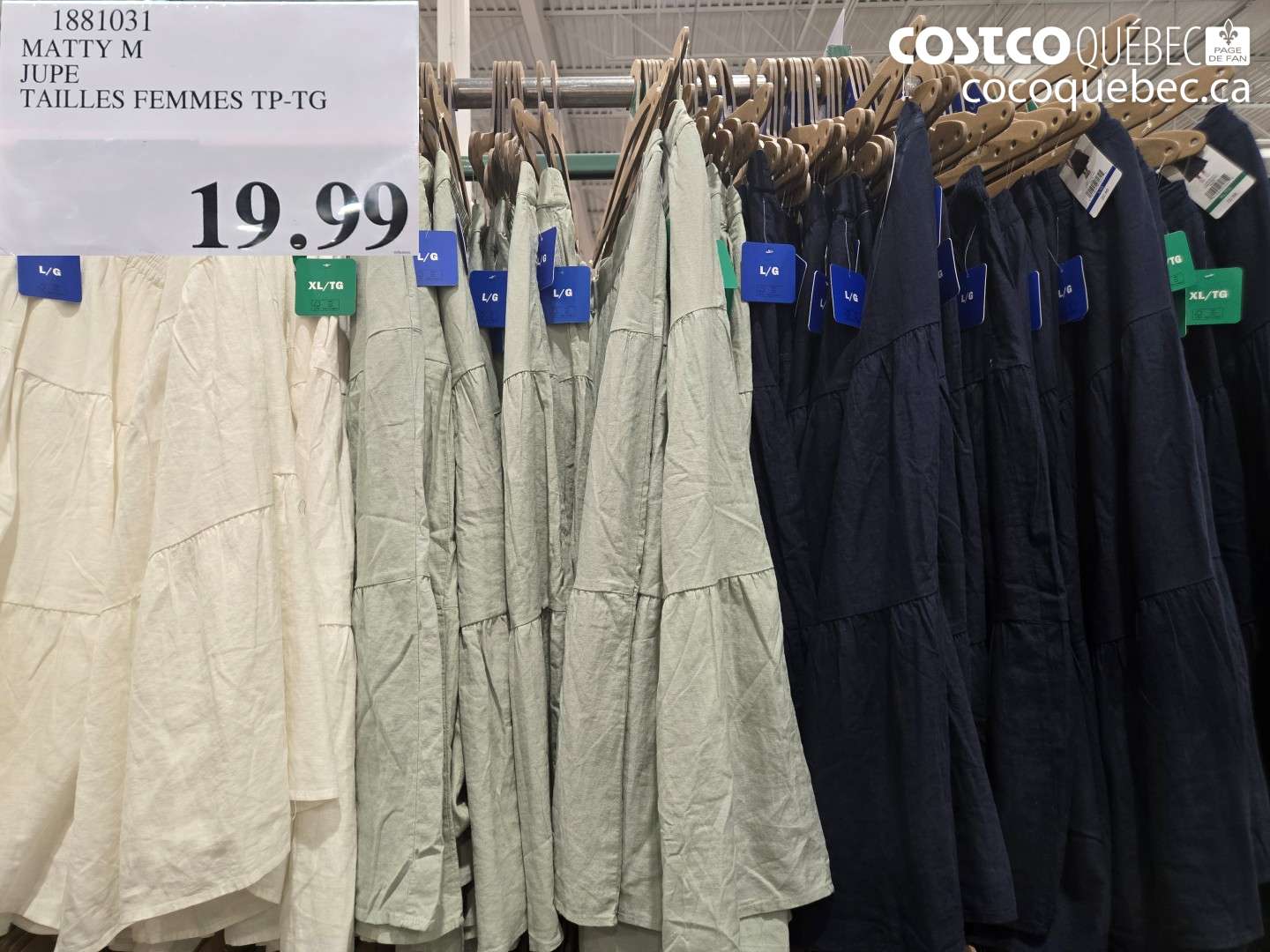 1881031 MATTY M JUPE TAILLES FEMMES TP-TG $19.99