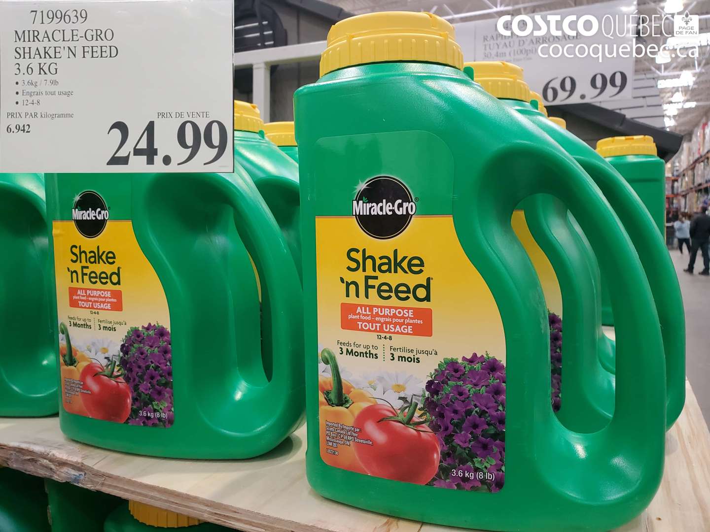 7199639 MIRACLE-GRO SHAKE'N FEED 3.6 KG $24.99