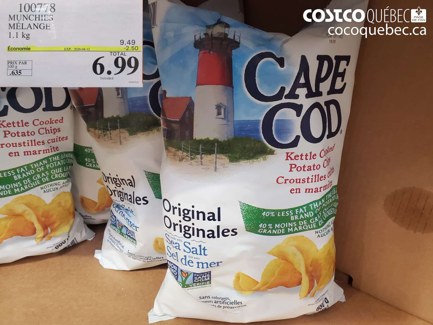 100778 MUNCHIES MÉLANGÉ ($2.50 INSTANT SAVINGS EXPIRES ON 2026-04-12) $6.99