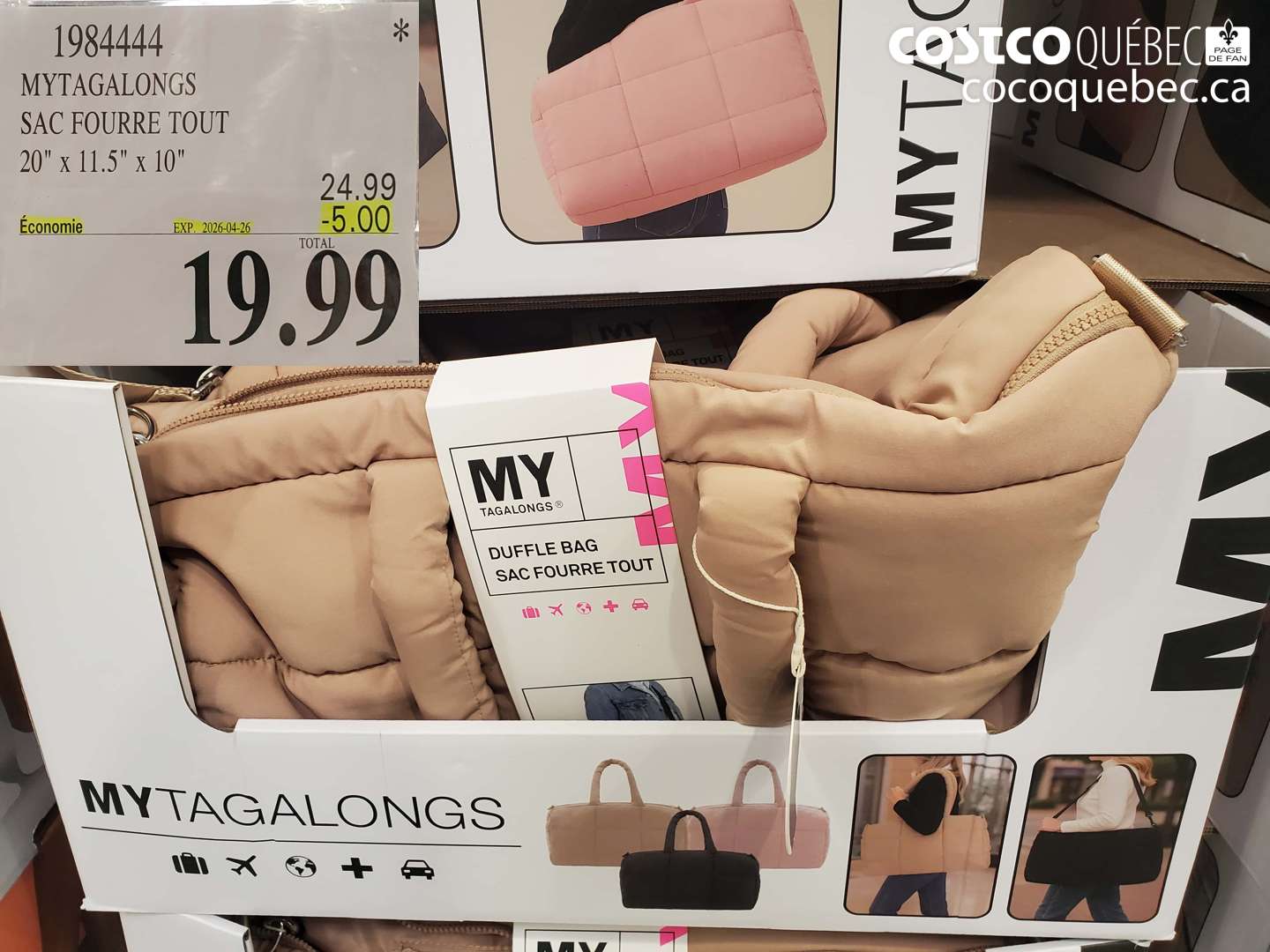 1984444 MYTAGALONGS SAC FOURRE TOUT 20