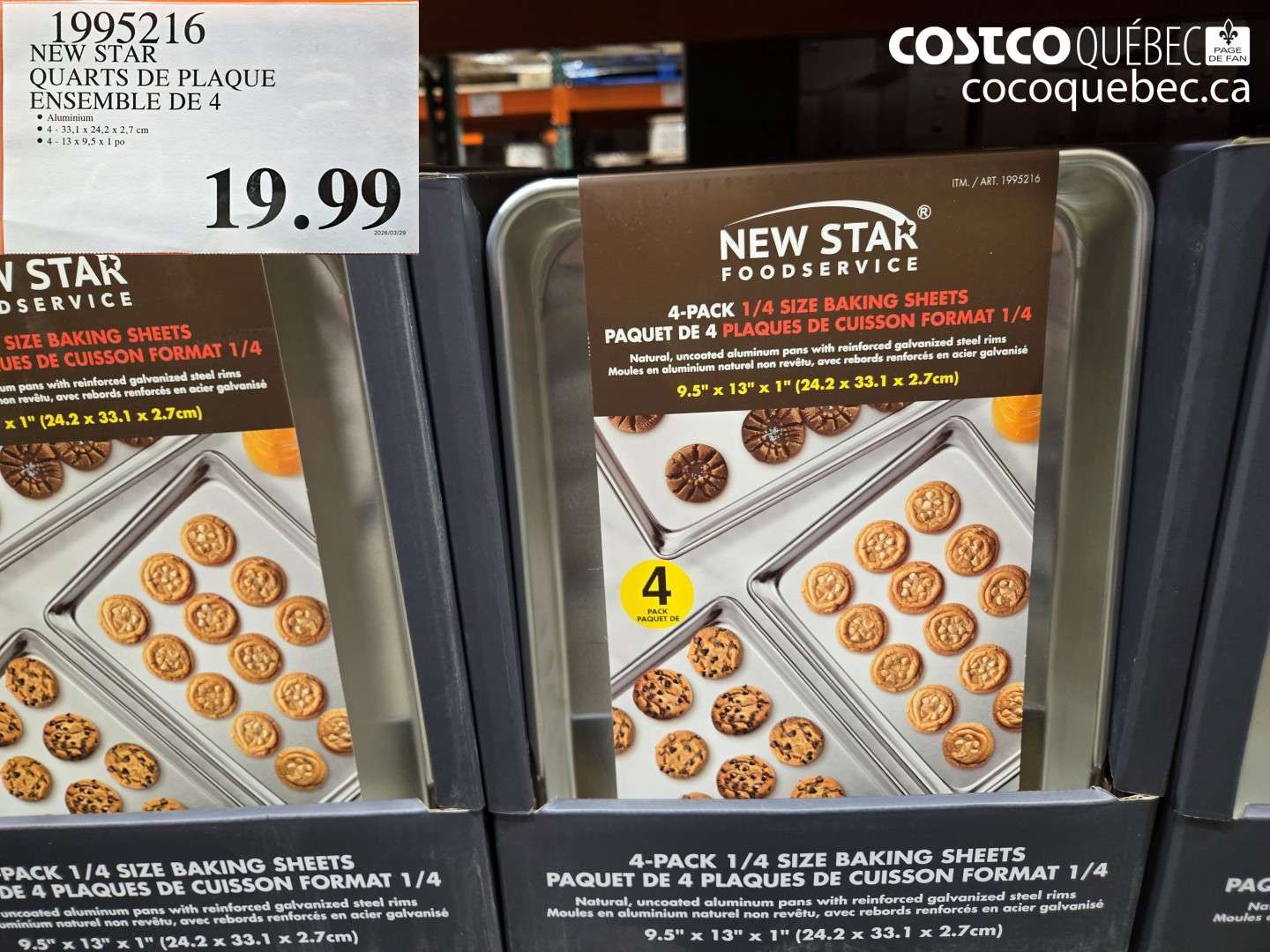 1995216 NEW STAR QUARTS DE PLAQUE ENSEMBLE DE 4 $19.99