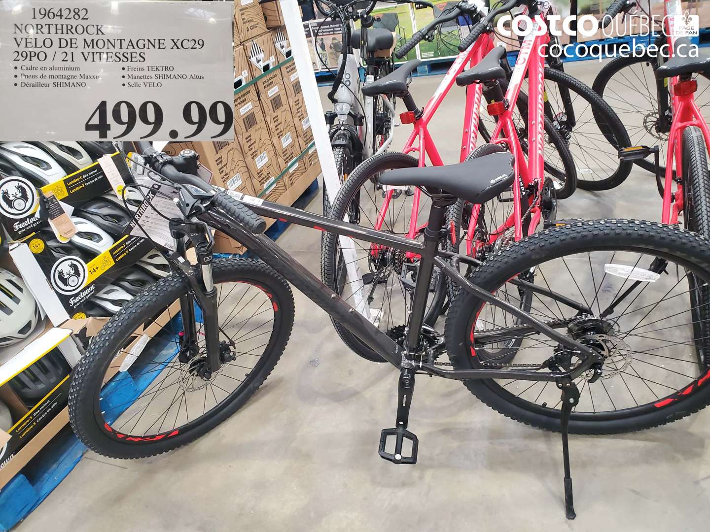 1964282 NORTHROCK VELO DE MONTAGNE XC29 29PO / 21 VITESSES $499.99