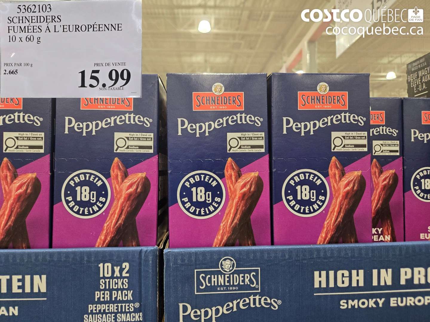 5362103 SCHNEIDERS FUMÉES À L'EUROPÉENNE $15.99
