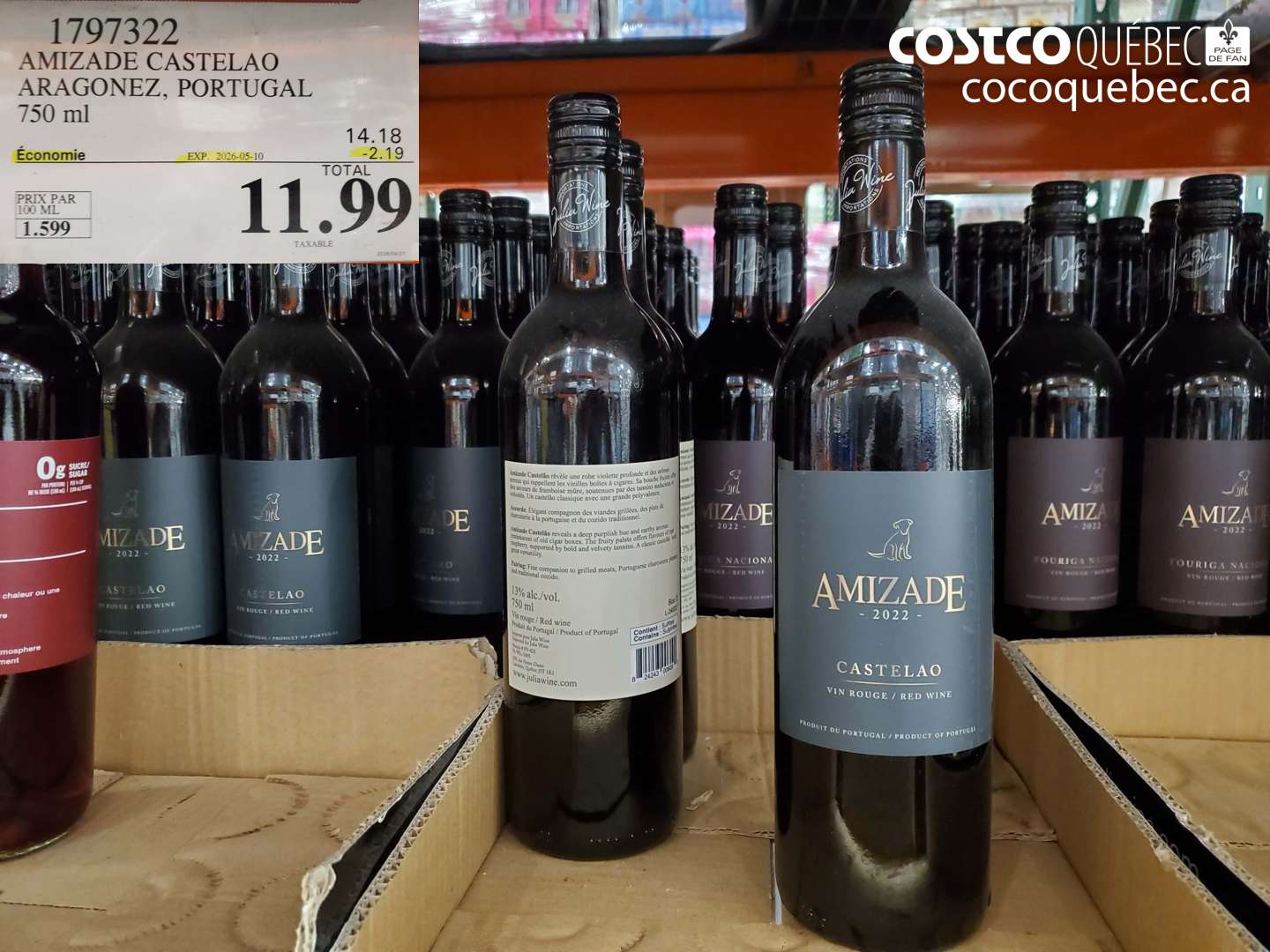 1797322 AMIZADE CASTELAO ARAGONEZ, PORTUGAL ($2.19 INSTANT SAVINGS EXPIRES ON 2026-05-10) $11.99
