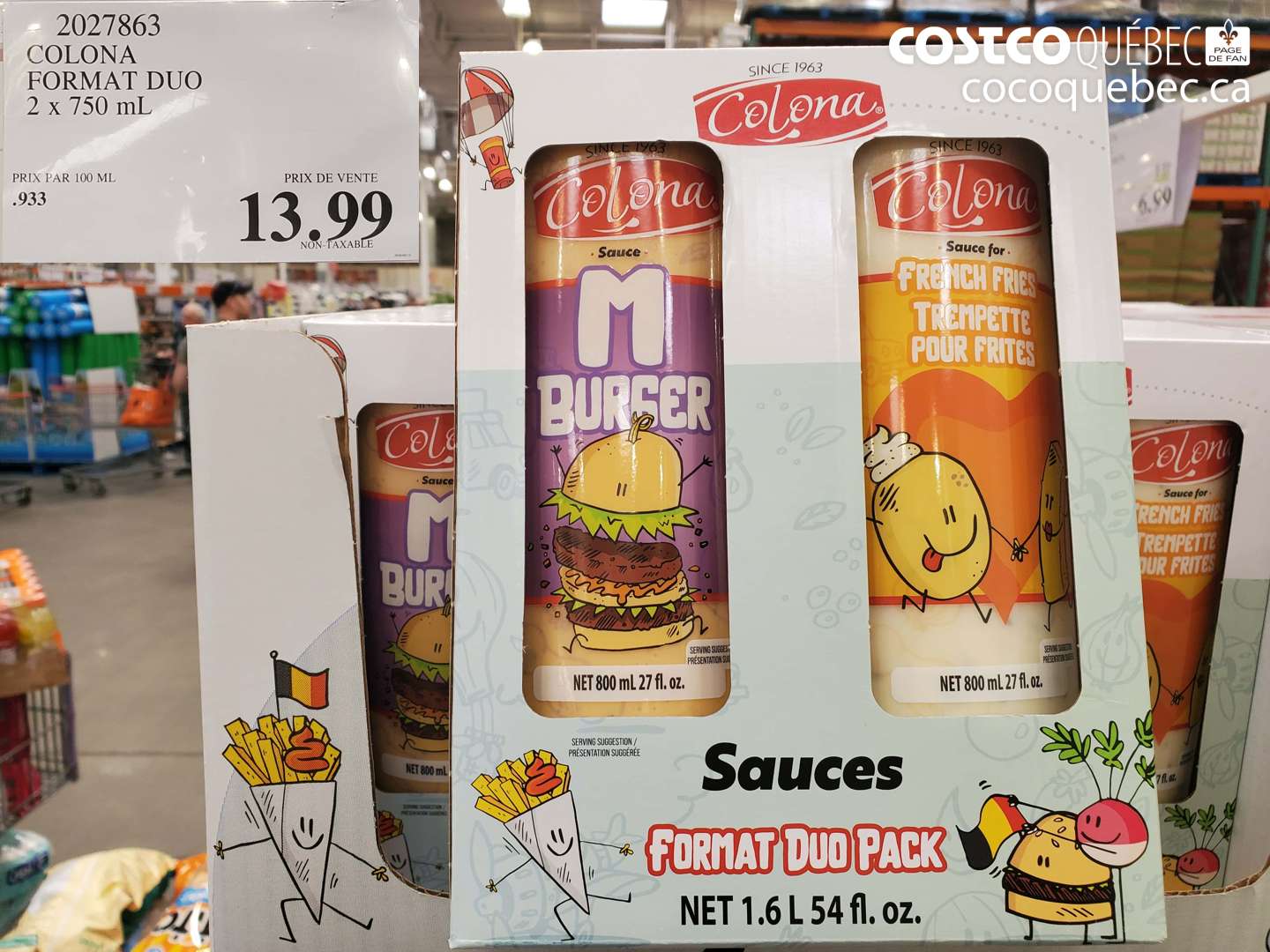 2027863 COLONA FORMAT DUO 2 X 750 ML $13.99