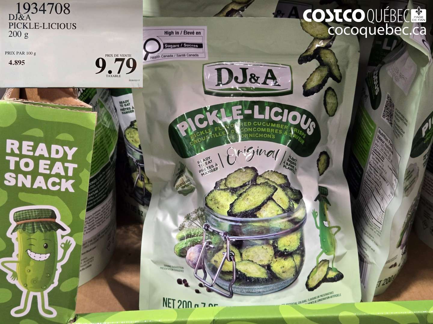 1934708 DJ&A PICKLE-LICIOUS 200 G $9.79