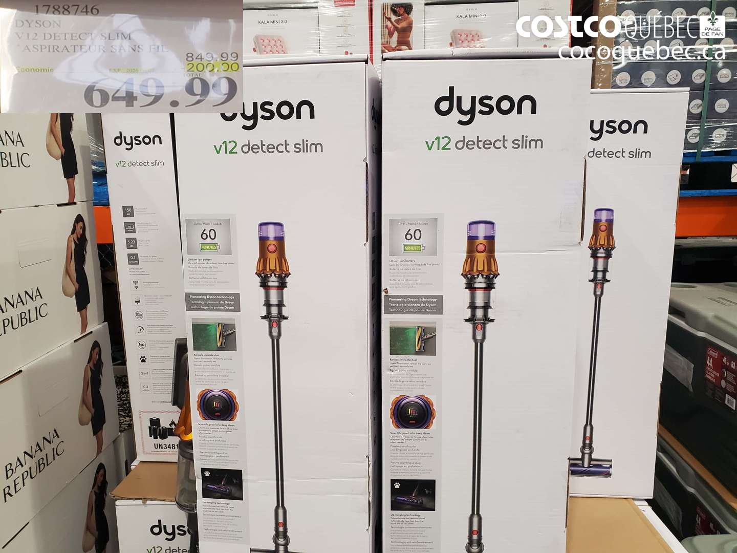 1788746 DYSON V12 DETECT SLIM ($200.00 INSTANT SAVINGS EXPIRES ON 2026-08-07) $649.99