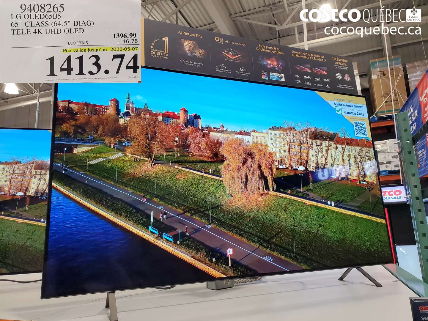 9408265 LG OLED65B5 65