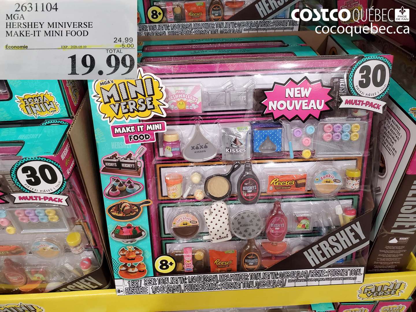 2631104 MGA HERSHEY MINIVERSE MAKE-IT MINI FOOD ($5.00 INSTANT SAVINGS EXPIRES ON 2026-05-10) $19.99