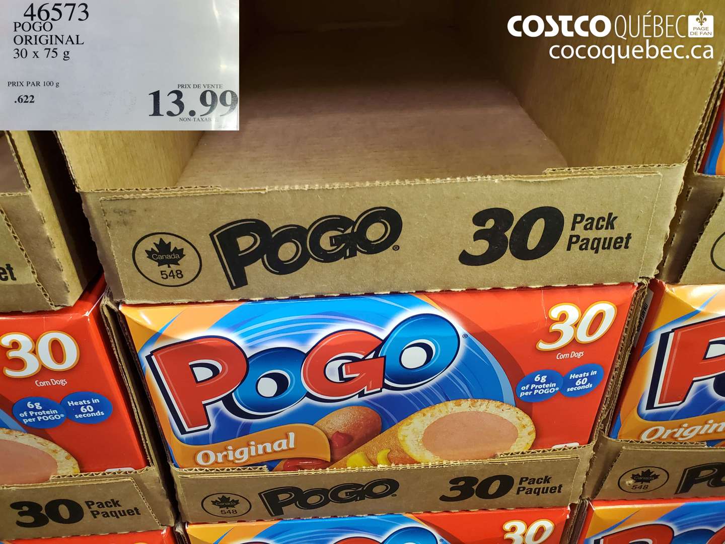 46573 POGO ORIGINAL 30 x 75 G $13.99