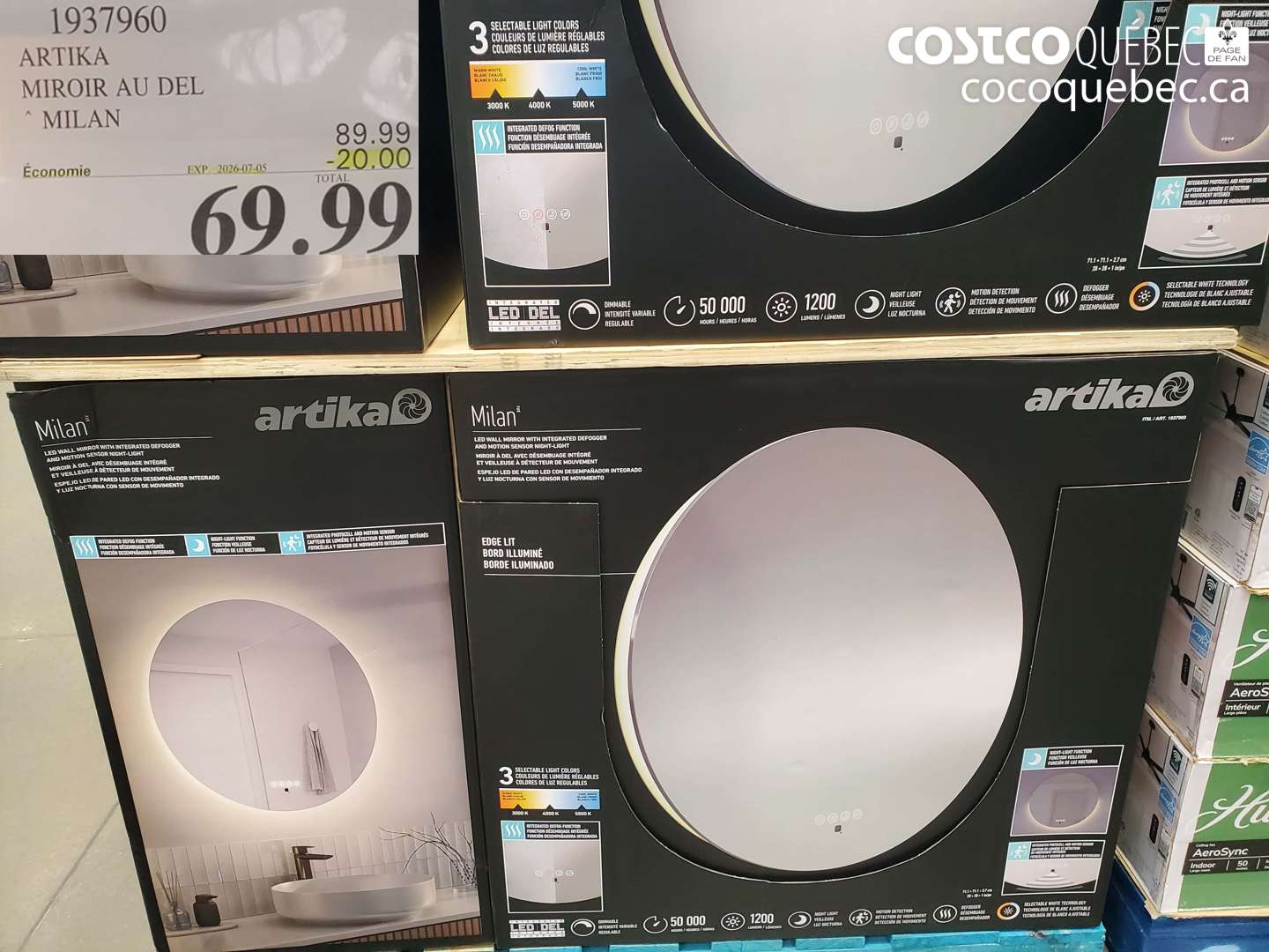 1937960 ARTIKA MIROIR AU DEL MILAN ($20.00 INSTANT SAVINGS EXPIRES ON 2026-07-05) $69.99