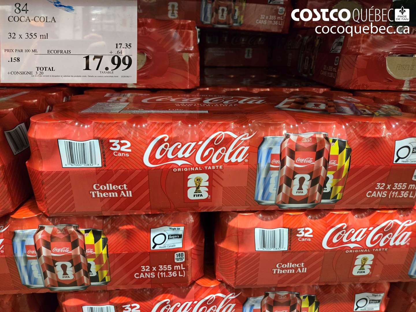 84 COCA-COLA $17.99