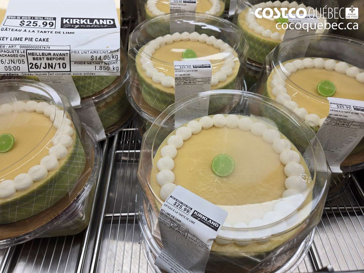 2057679 KEY LIME PIE CAKE $25.99
