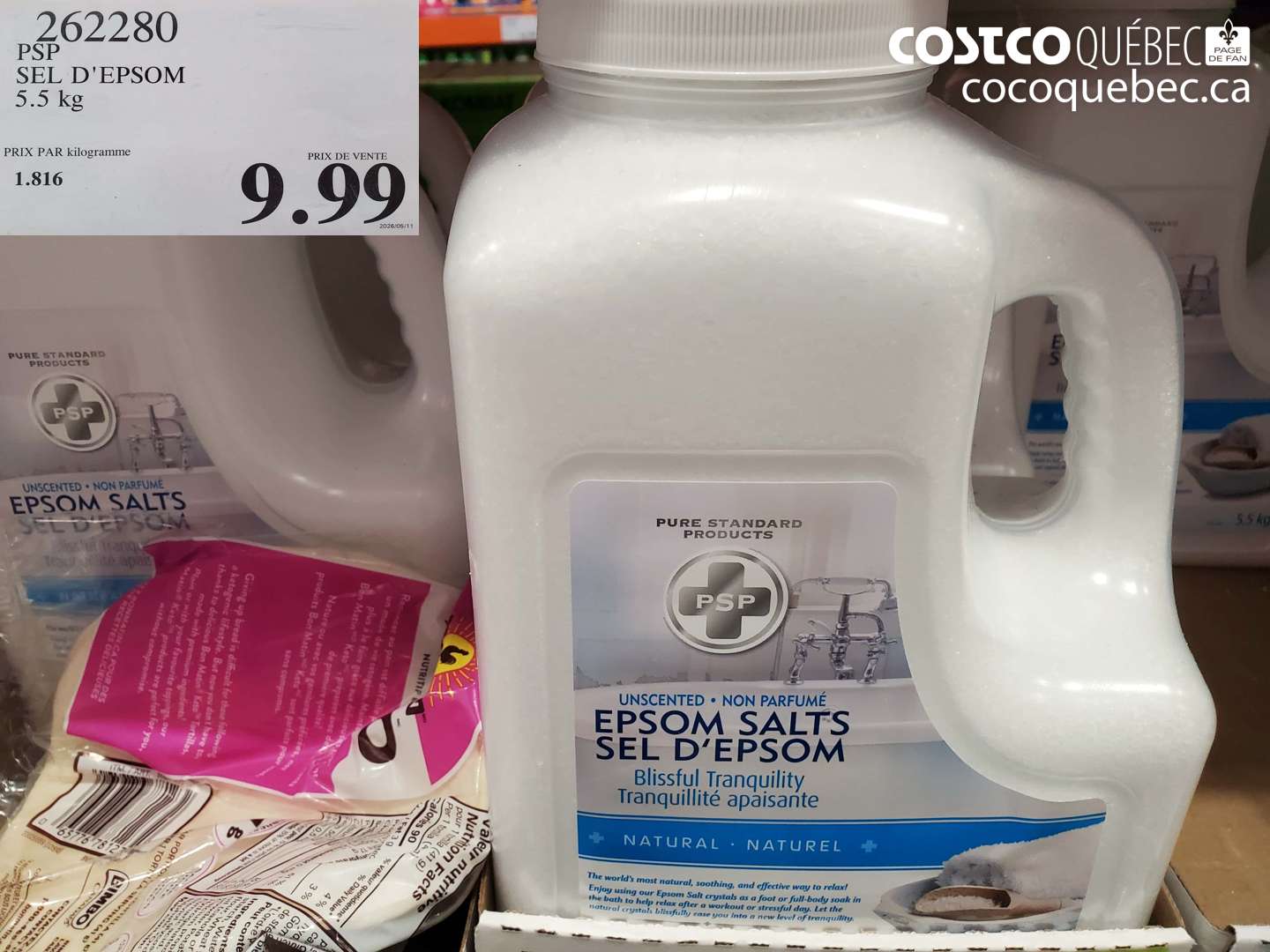 262280 PSP SEL D'EPSOM 5.5 KG $9.99